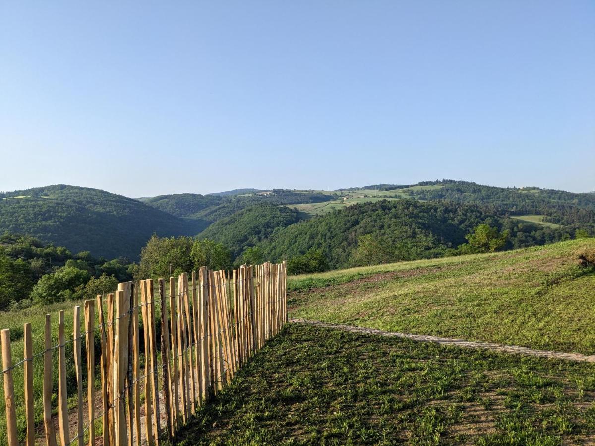 Saint-Just-pres-Brioude La Grange, Le Hameau Des Volcans - Deconnexion Face A La Vue מראה חיצוני תמונה